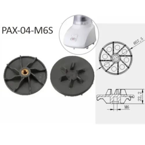 Blender Motor Connector Spare Parts - Plastic Pulley - 2pcs