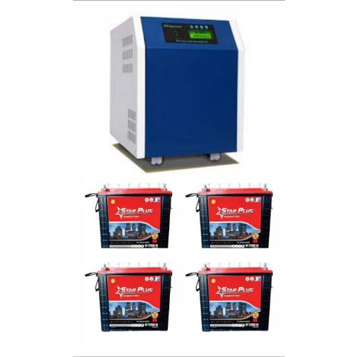 Afripower 5kva Inverter System With 2 Units 220ah Starplus Tubular Battery