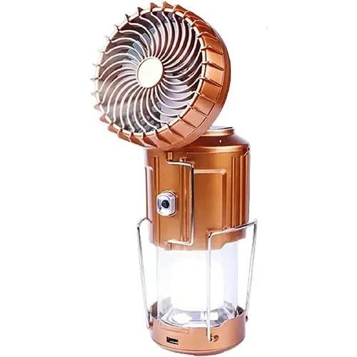 Outdoor Led Camping Lantern With Fan - 6 In 1 - 1800mAh