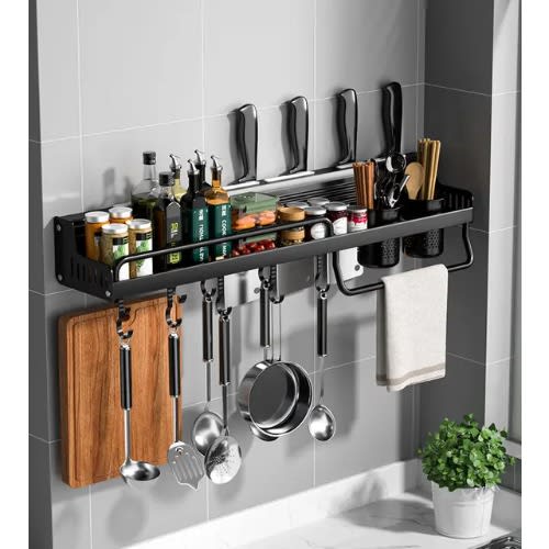 Wall-Mounted Kitchen Storage -60cm