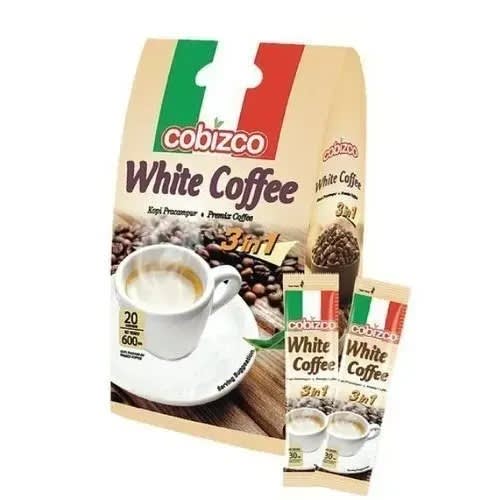 Cobizco 3 In 1 Instant White Coffee - 600g