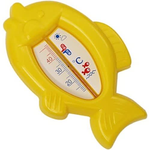 Baby Bath Thermometer Fish Shape - Yellow