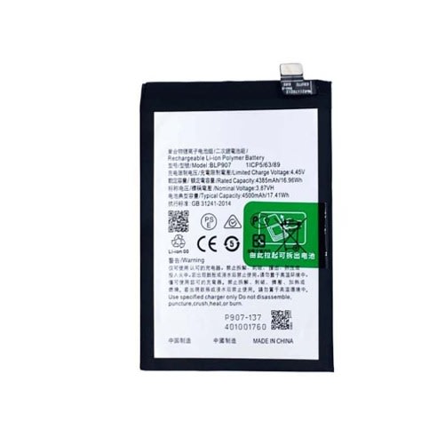 Replacement Battery  For Oppo A96 Blp907