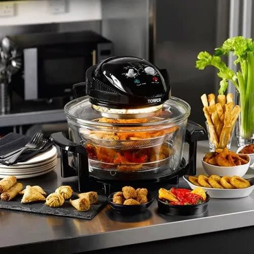 Sokany 13L Convection Cooking Halogen Oven + Air Fryer - 1000W