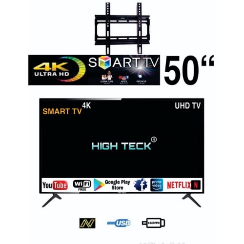 50" High Teck Full HD Android Tv With Hanger