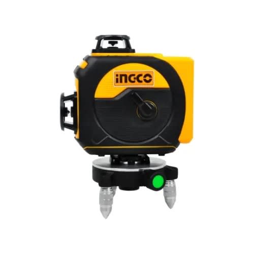 Ingco Hll255267 3d X 360&deg; Line Laser Level - Green Laser - 5000mAh