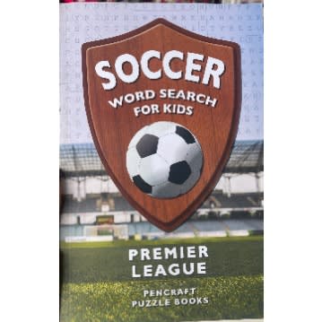 Soccer Word Search For Kids