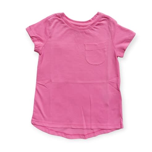 Pocket Girl Top- Pink