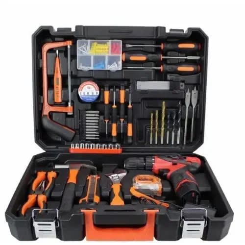 Tool Boxes With 12v Lithium Cordless Drill Driver - 46pieces