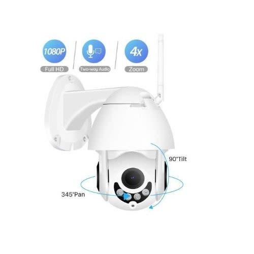 Mini Speed Dome - 1080p Wifi Ptz Ip Camera