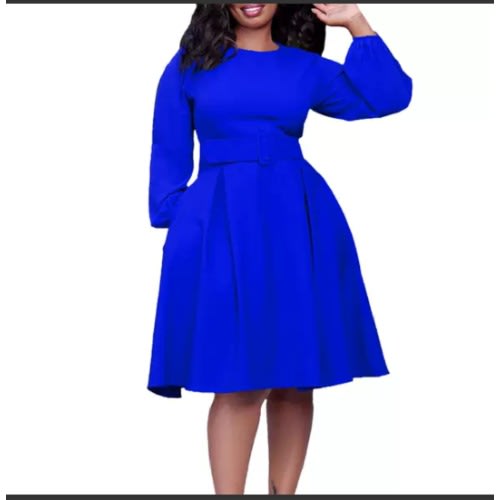 Unique Classy Gown For Occasion Blue