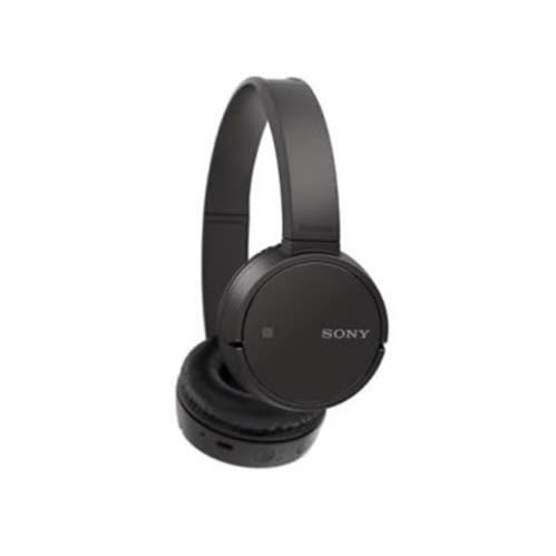 On-ear Bluetooth Wireless Headphones With Mic - Mdr-zx220bt - Black