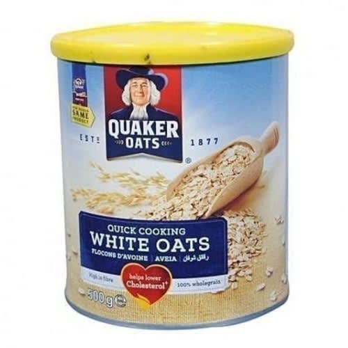 Quaker White Oats - Tin - 500g &times; 2