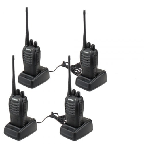 Bf-888s Two Way Radio Walkie Talkie - 4 Pieces