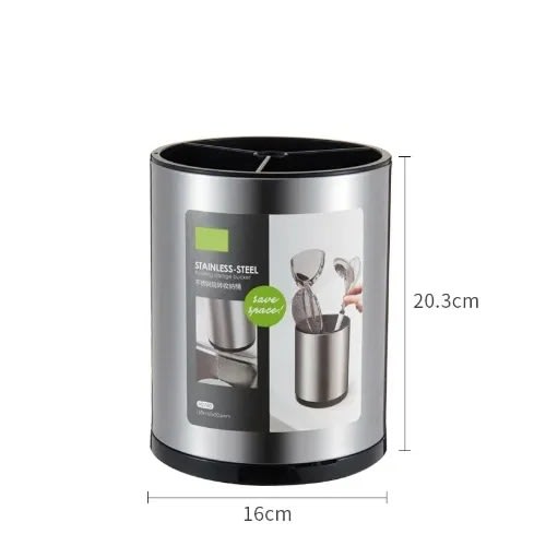 Rotating Utensils Bucket + Free Gift