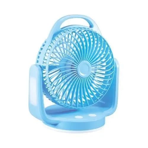 Led Light Rechargeable Table Fan - 2800mAh