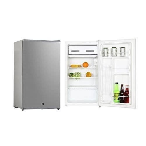 Single Door Fridge With Freezer Compartment - Hs121L - Silver