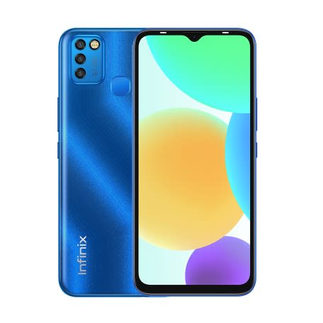 Smart 6 - 6.6"HD+ - 32GB ROM - 2GB RAM - 3G Dual SIM - Facial & Fingerprint Unlock - 5000mAh - Cyan