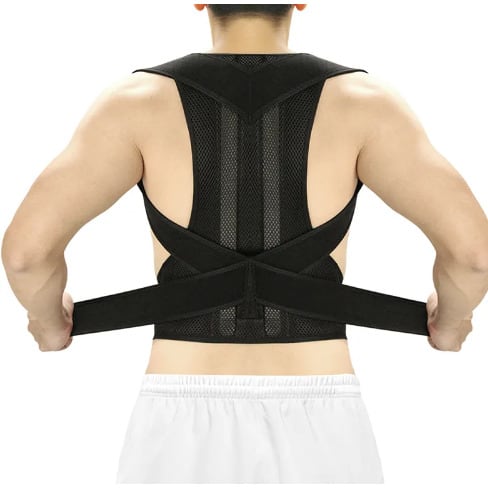 Adjustable Back Support Posture Corrector - Orthopedic Shoulder Spine Back Brace