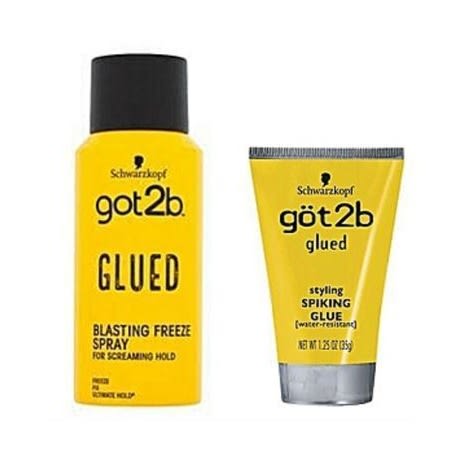 Got2b Glued Freeze Spray100ml & Styling Spiking Glue 50g