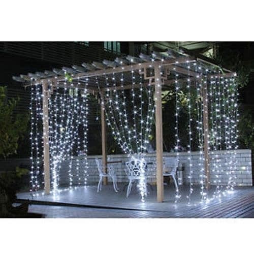 Curtain String Water Fall - Garden - Christmas Decoration Light