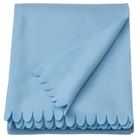 Polarvide Throw/blanket 130×170 Cm - Light Blue