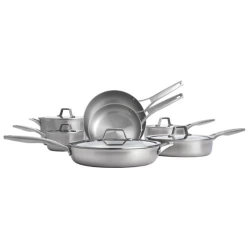 Calphalon Premier Stainless Steel Cookware Set - 12-piece