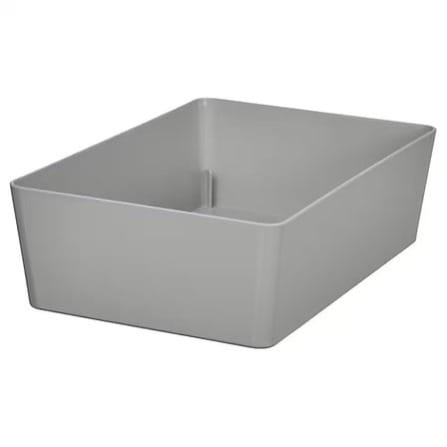 Kuggis Box - 18x26x8 Cm - Light Grey