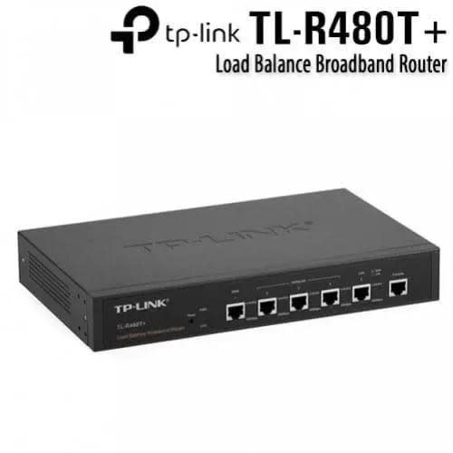 Tl-r480t+ Desktop Load Balance Broad Band Router