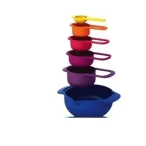 6 Pieces Measuring Bowl And Spoons