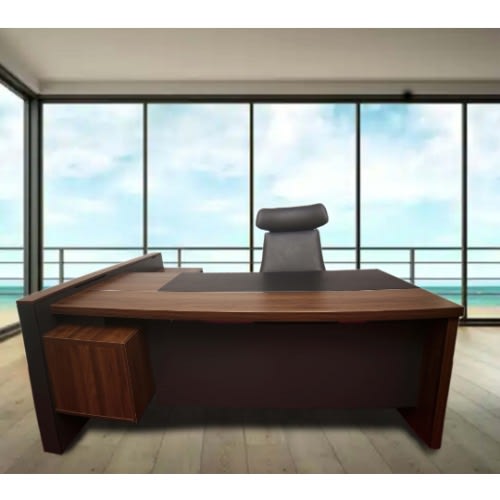 Office Desk + Side Cabinet + Drawer