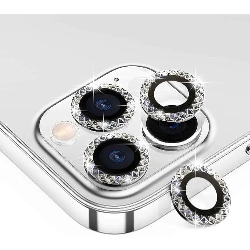 Camera Lens Protector For iPhone - Silver