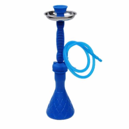 Unbreakable Silicon Shisha Pot - Blue