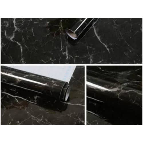 Marble Self Adhesive Wallpaper Furniture Tiles Kitchen Backsplash Vinyl -60cm X 5m