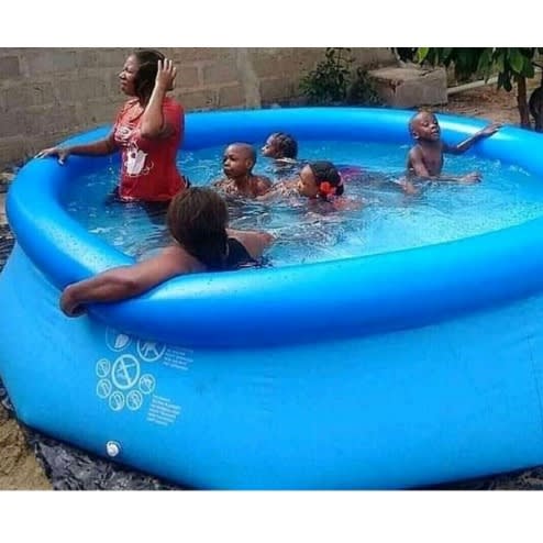 Inflatable 12ft X 30'' Outdoor Swimming Pool