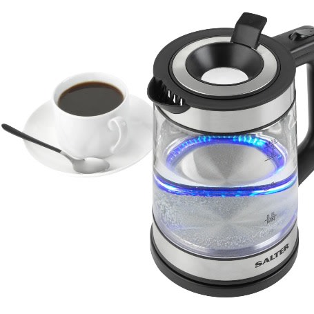 Glass Jug Kettle Cordless Illuminated Led Light Easy Fill - 1.7l - 2200w