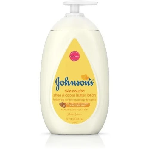 Johnson's Baby Lotion - Shea & Cocoa Butter Pump Lotion - 500ml