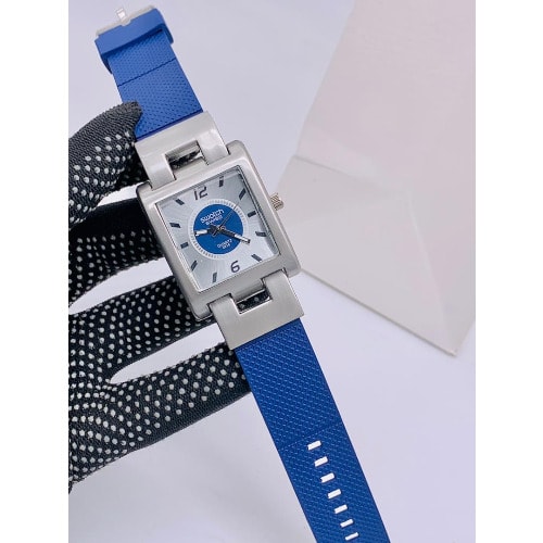 Unisex Quartz Wrist Watch -Rubber Strap - Blue