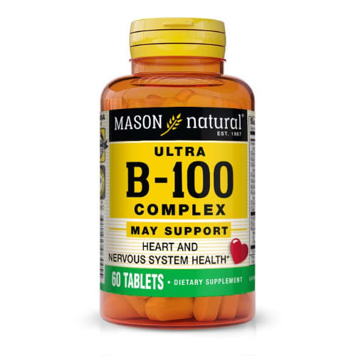 Vitamin B 100 Complex - 60 Tablets