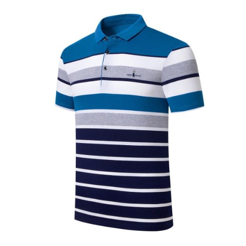 Men's Tshirt  - Blue Stripe