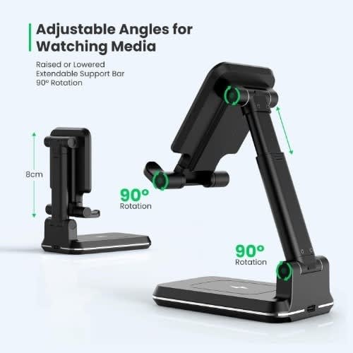 2 In 1 Dual Wireless Charger Dock