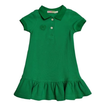 Polo Dress   In Green