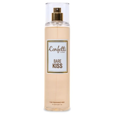 Confetti London Body Mist For Women - Bare Kiss - 236ml
