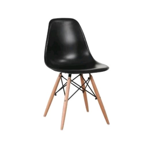 Eames Plastic Side Chair Dsw Black