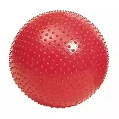 Gym Ball With Pimple - 75cm - Red