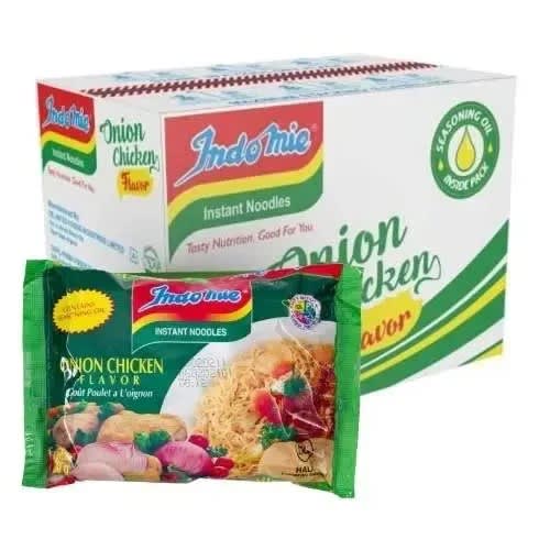 Indomie Onion Flavour Noodles -70g×40 Sachets - 1carton
