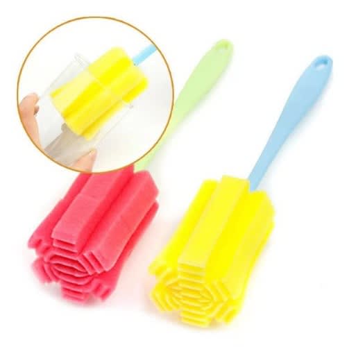 Silicone Tumbler Brush Cleaner | Bottles & Cup Washing Brush - 2Pcs