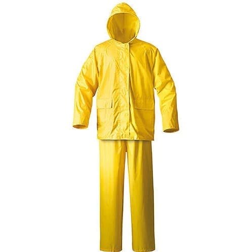 Pvc Raincoat Shirt And Trouser