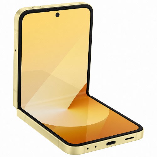 Galaxy Z Flip 6 - 6.7" - 256GB ROM - 12GB RAM - 5G Dual SIM - Fingerprint - 4000mAh - Yellow