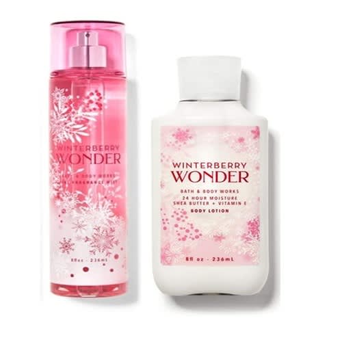 Winterberry Wonder - 1 Body Lotions And 1 Fragrance Mist -  8 Oz.